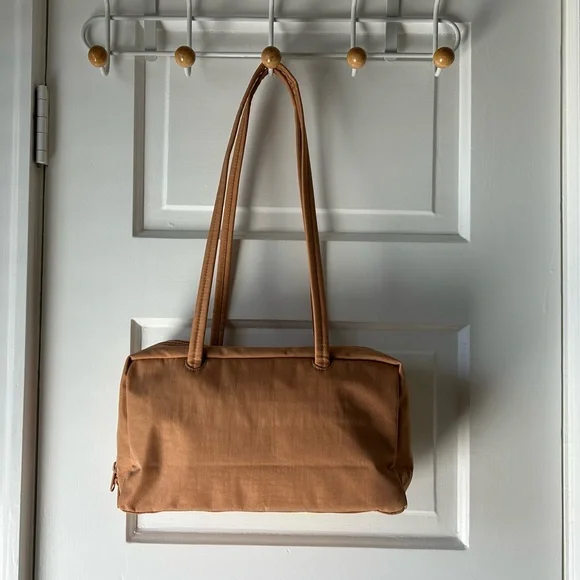 NWT BAGGU Bowler Desert Apricot Bag - Picture 4 of 9